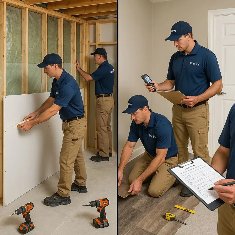 Repairs and Reconstruction process in Terra Mar, FL